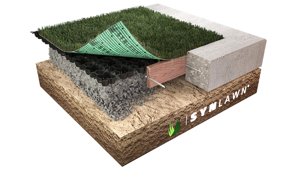 synlawn dog 3d graphic