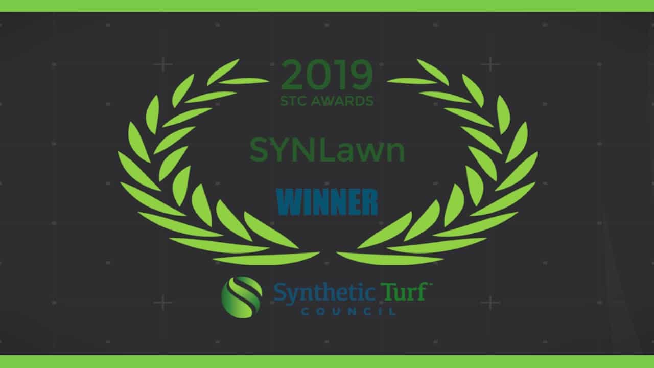 Seattle, WA – On March 13, 2019, the Synthetic Turf Council honored SYNLawn, SYNLawn Chesapeake Bay as the recipient of the 2019 Commercial Landscape Project of the Year for a Federal Government Playground Project at the Second Annual STC Awards in Seattle, Washington. This award category recognizes an outstanding landscape project installed by an STC member company that exhibits innovation and quality reflective of the STC mission.