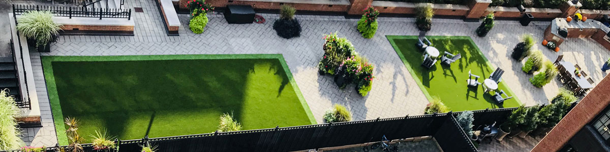 image of synlawn artificial grass at historic sugar house new jersey
