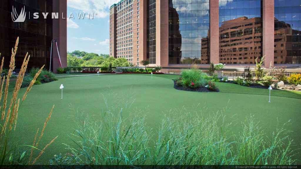 image of synlawn commercial project of the year
