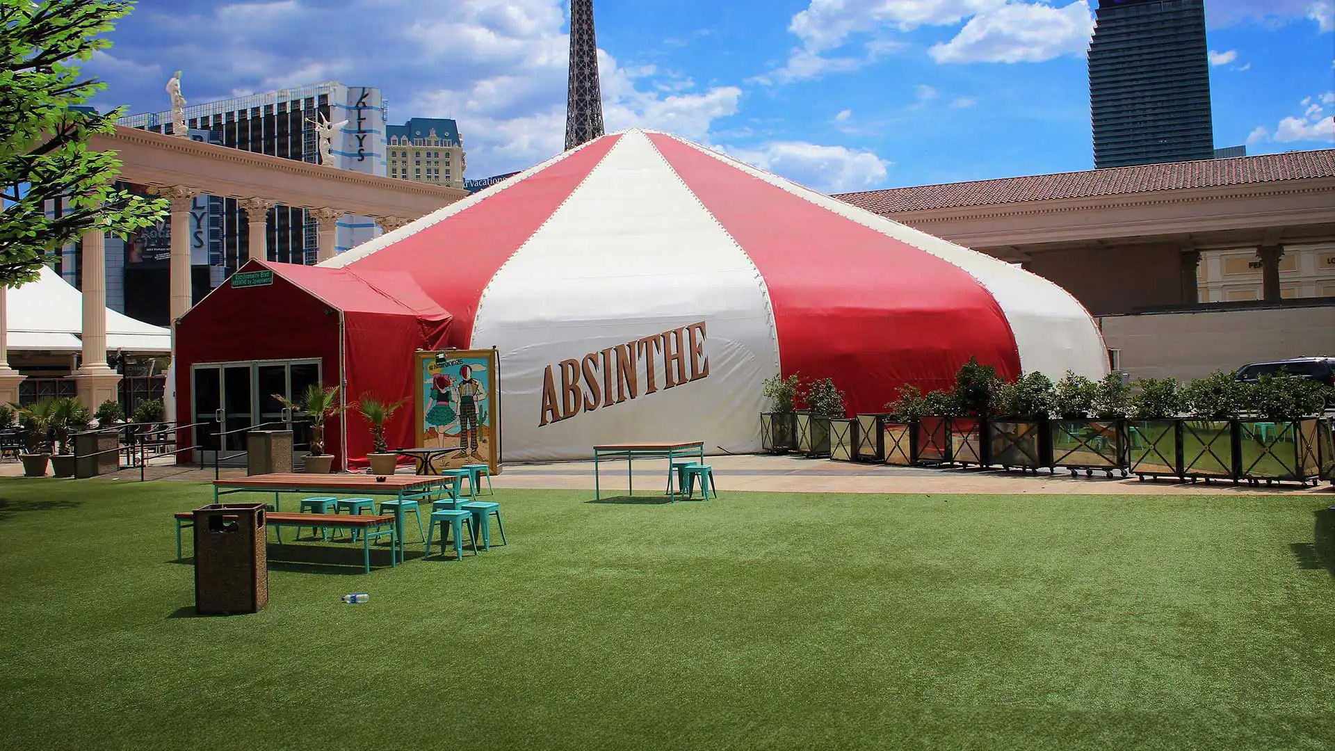 Caesars Palace Creates Luxe Social Space at Absinthe Theater