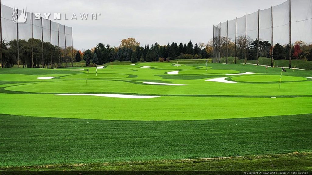 image of synlawn artificial at Carls Golfland Plymouth Michigan