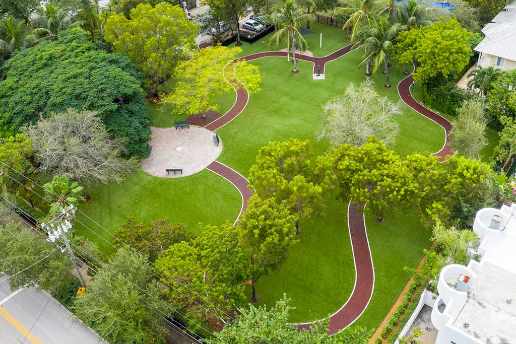 Relooking du parc canin de Miami avec SYNLawn