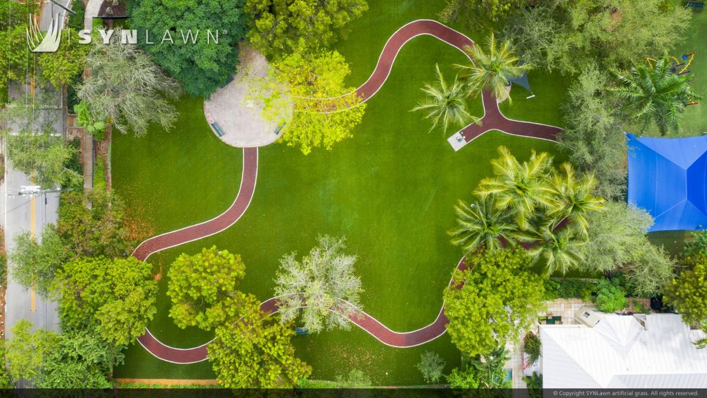 image of SYNLawn artificial grass at Miami Florida Dog Park