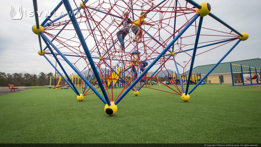 image of synlawn playground turf at peeples memorial play park