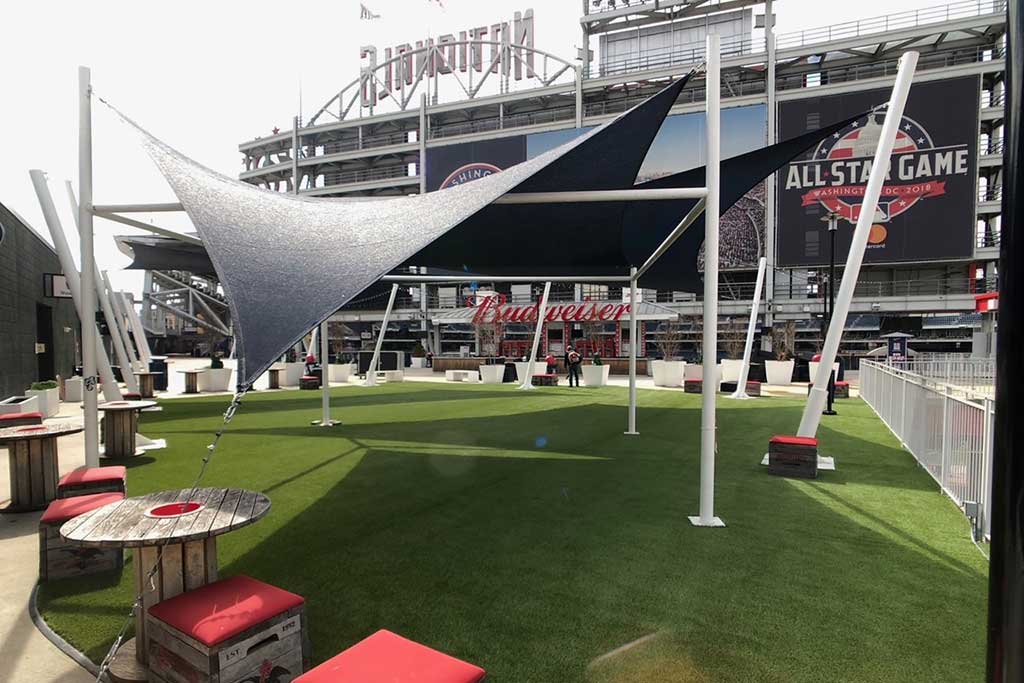 SYNLawn Scores Home Run with Washington Nationals Beer Garden