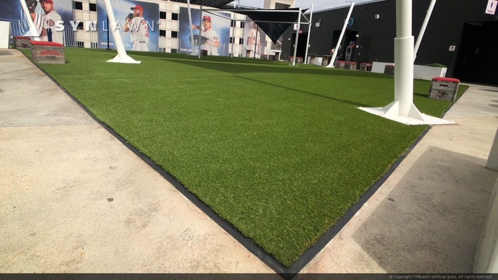 image of artificial grass at National Park Beer Garden