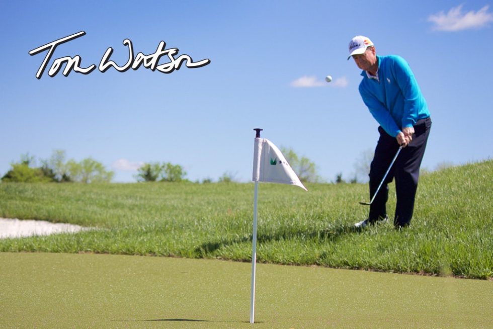 Tom Watson endorses SYNLawn Golf