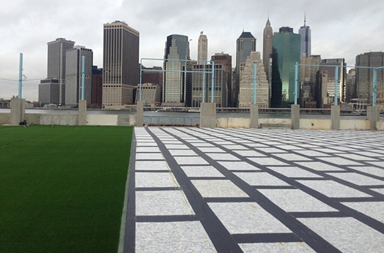 image of synlawn artificial grass with padding
