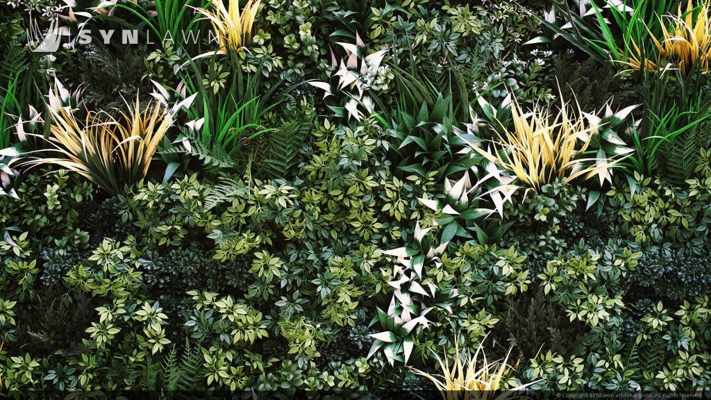 image of Calico Greens outdoor living wall panels at Parlay Sporting Club and Kitchen Columbus Ohio