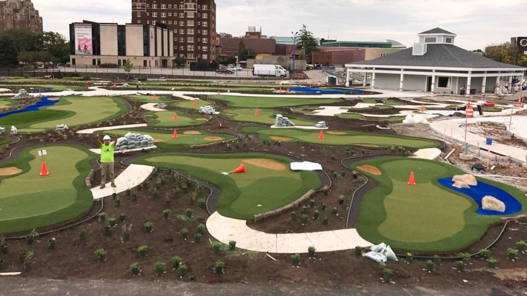 image of synlawn at the indianapolis childrens museum