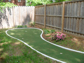 image of maria teresa babies house featuring synlawn play area system for peace of mind