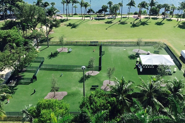 image of margaret pace dog park miami