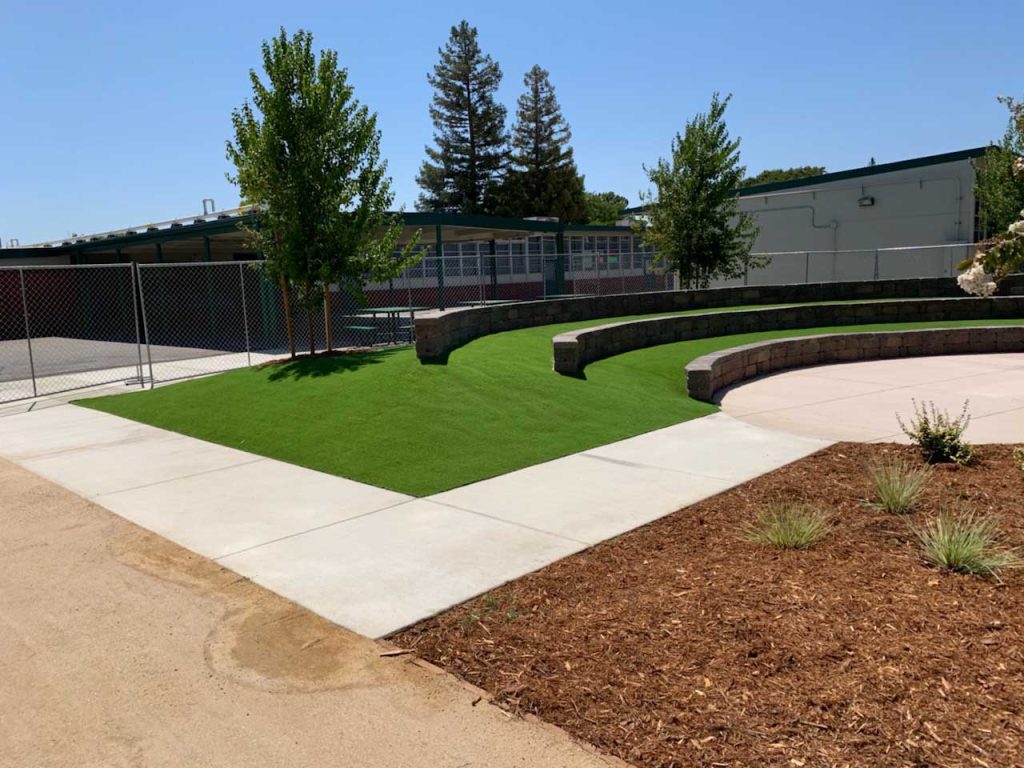 image of synlawn at harkness elementary school sacramento california