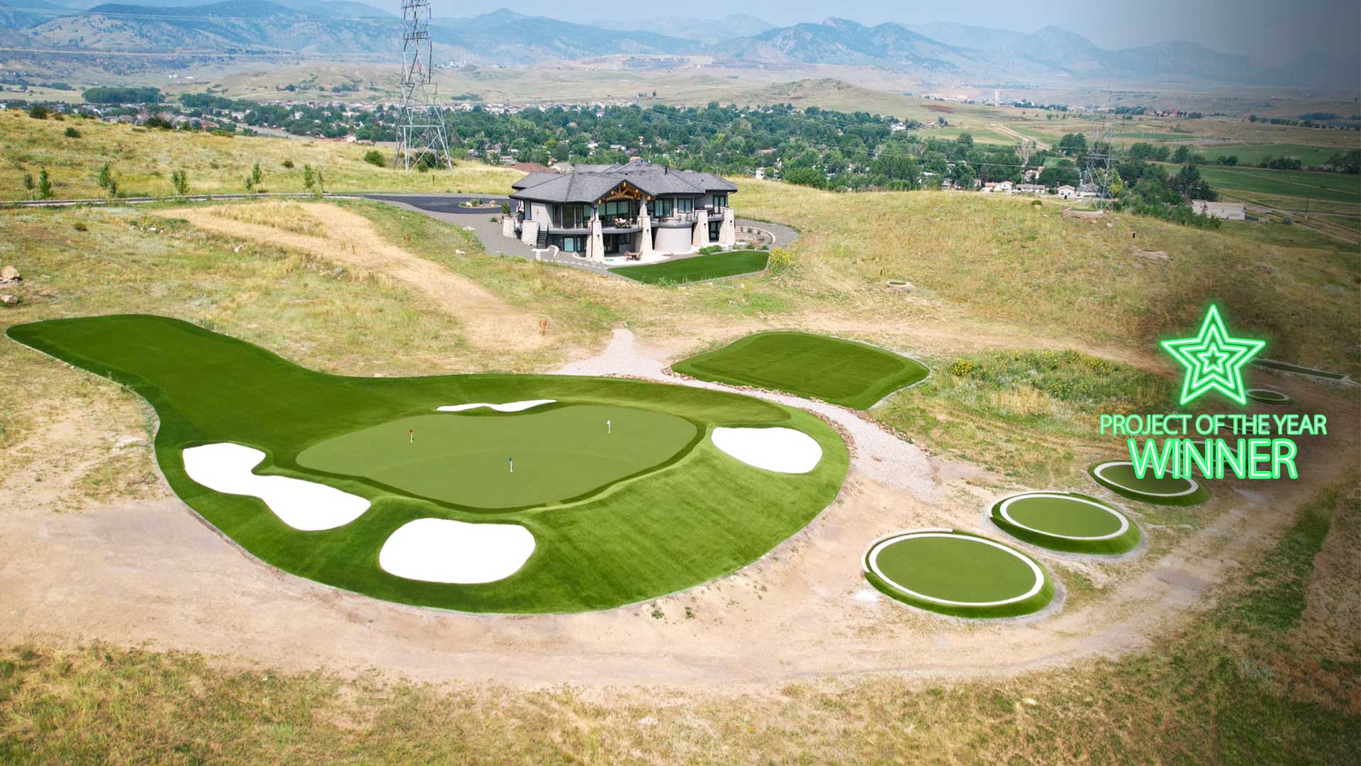 De residentiële golfbaan in Colorado ontvangt een onderscheiding
