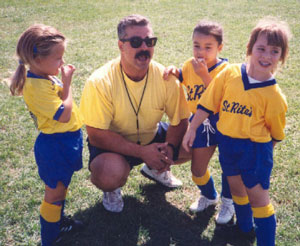 Chuck Margiotta and kids