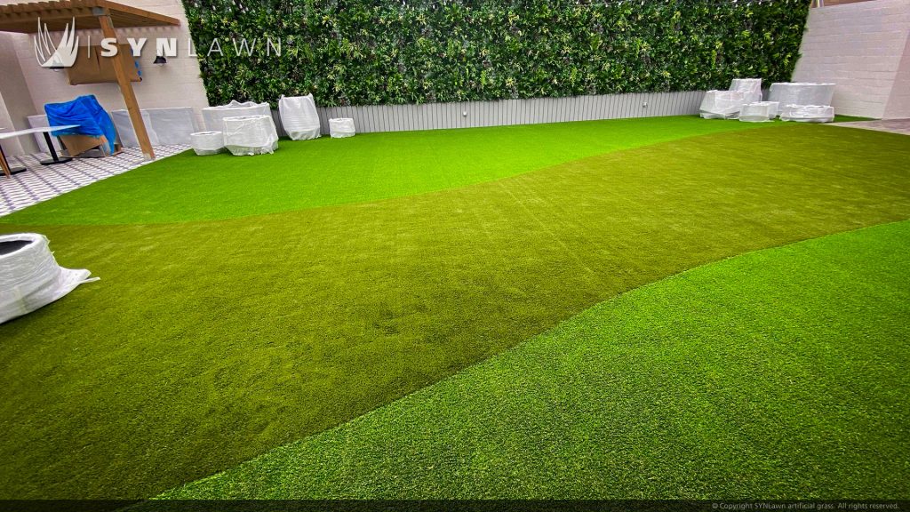 image of SYNLawn San Diego Hilton Hotel Monsaraz artificial grass Courtyard turf