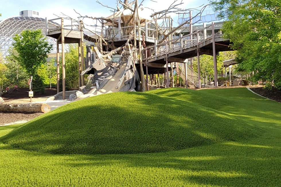 Omaha Zoo Receives Turf Upgrade to Children’s Adventure Trails Park