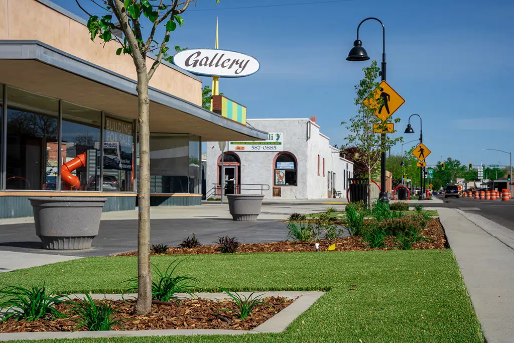 SYNLawn Revitalizes Mountain Home Idaho’s Downtown District