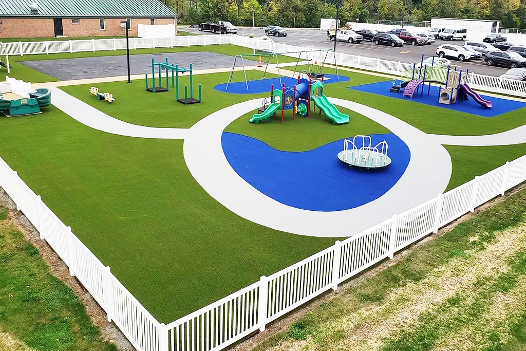 Детская площадка NE Ohio повышает качество жизни жителей с нарушениями развития