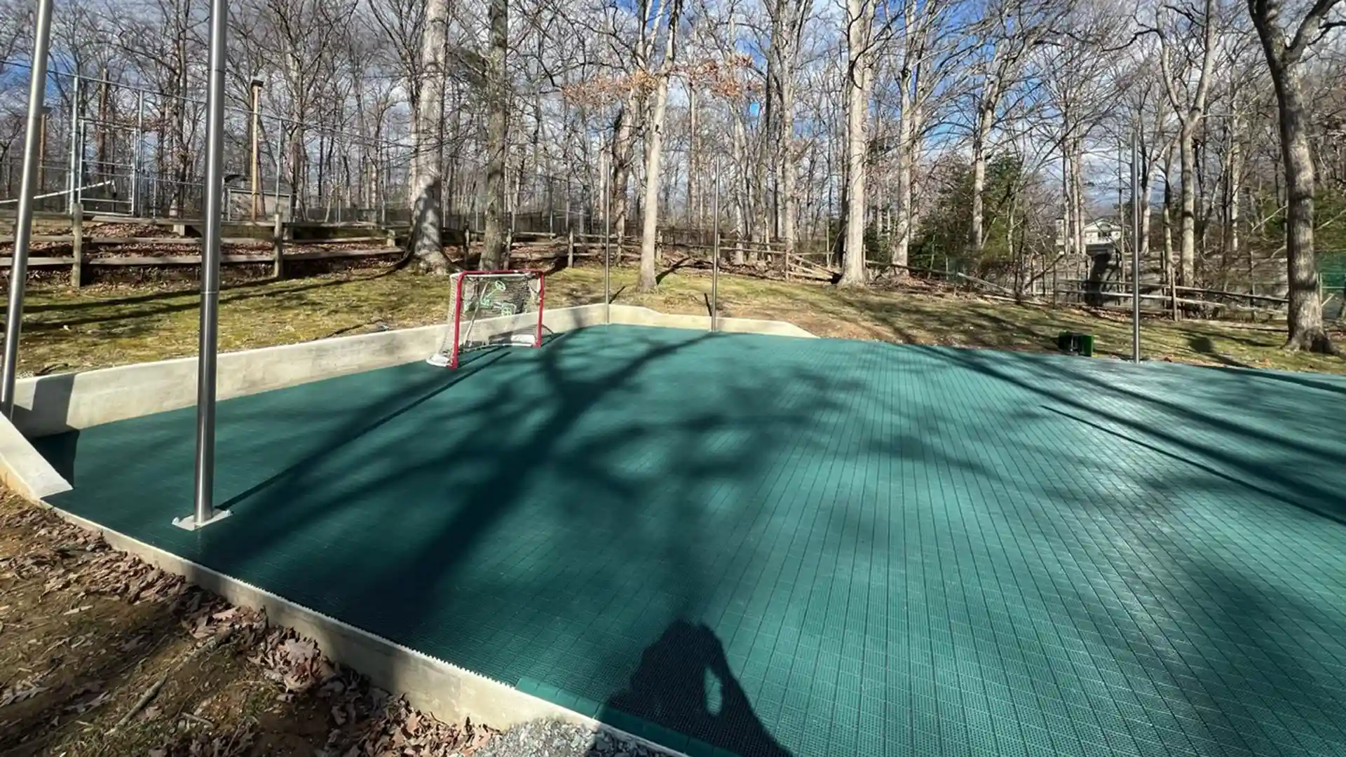 SYNLawn Chesapeake Bay Builds Custom Sports Court for Make-a-Wish® Recipient
